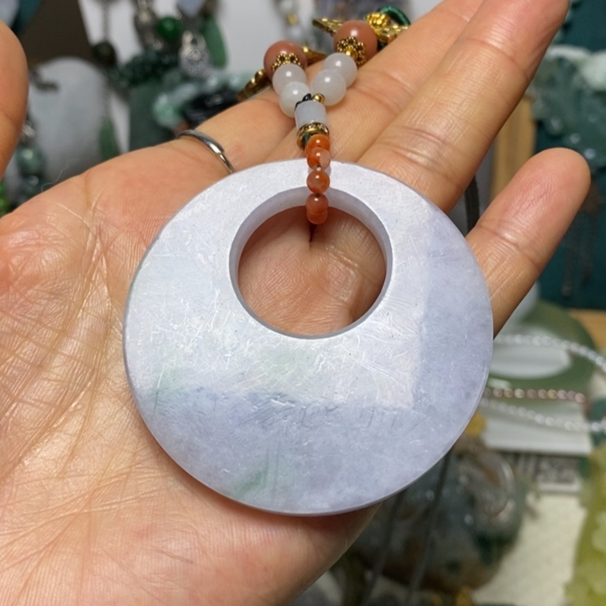 【闪购商品】蛇纹石玉摆件未镶嵌