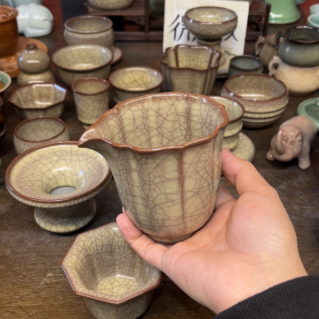 真***假蒋加宝  传世哥窑 