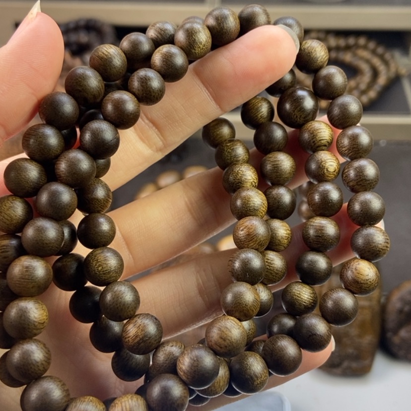 【闪购商品】沉香手串富**人越南芽庄白棋