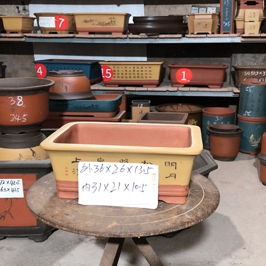 紫砂紫砂花盆包邮