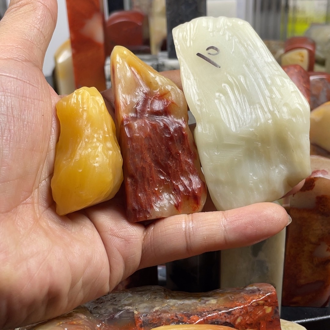 自***在寿山石印石寿山石