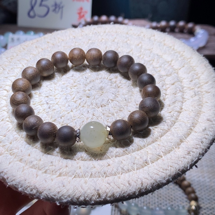 翡翠散珠福利冰种散金卡10.9