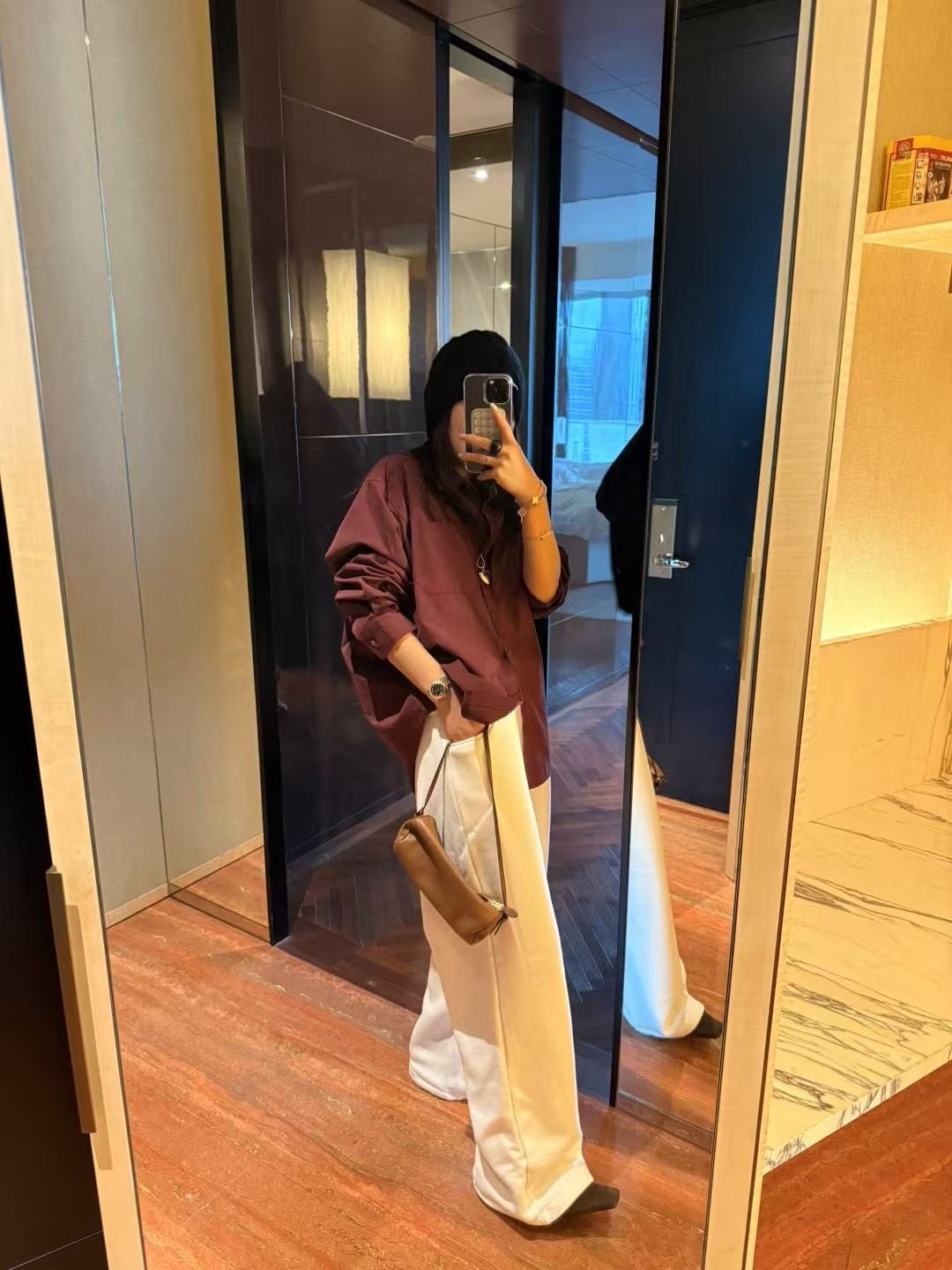 时尚百搭白卫裤no退no换