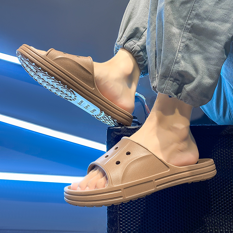 2025年新款男拖鞋韩式潮流百搭休闲防滑沙滩鞋一字拖人字拖鞋男