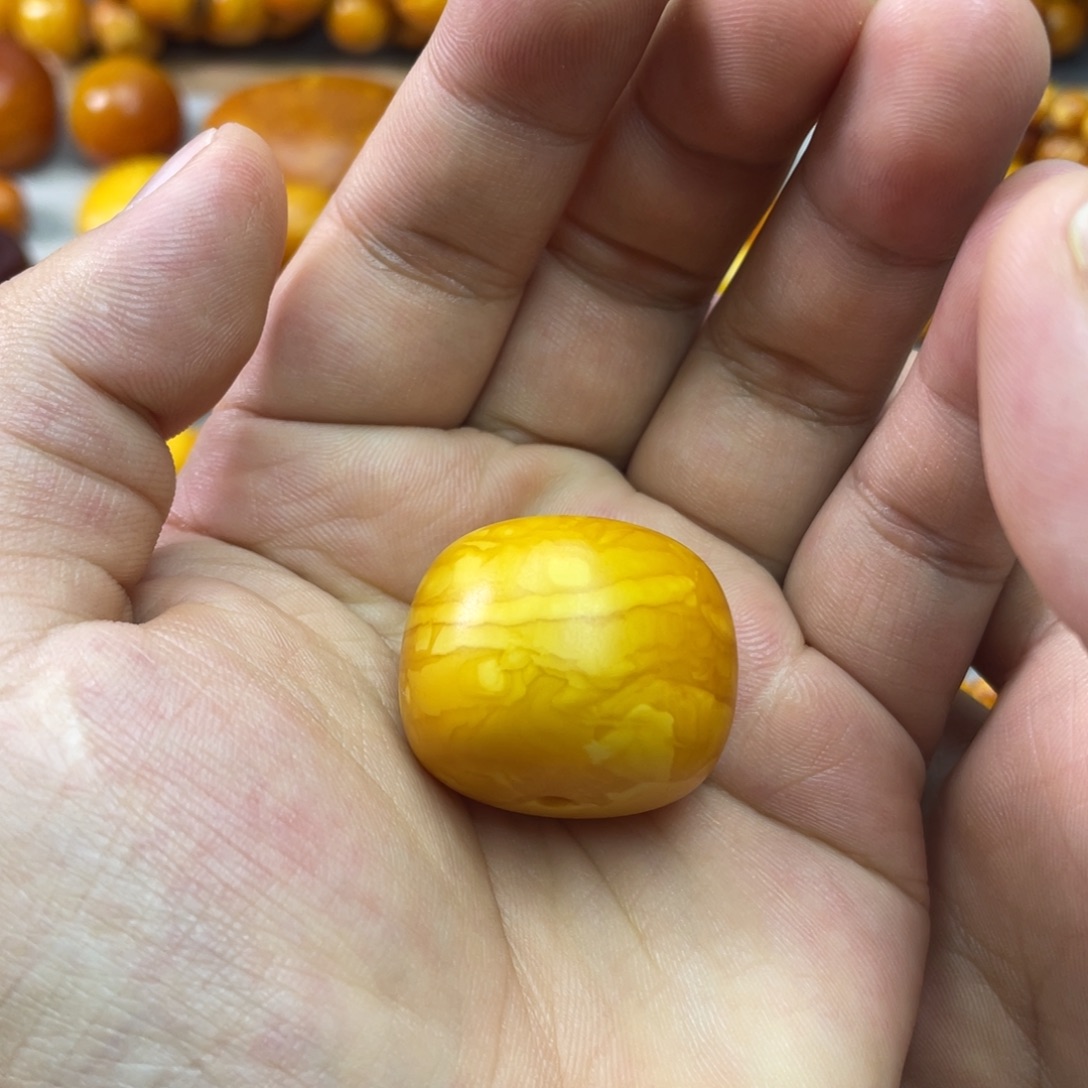 蜜蜡未镶嵌吊坠(不含链)