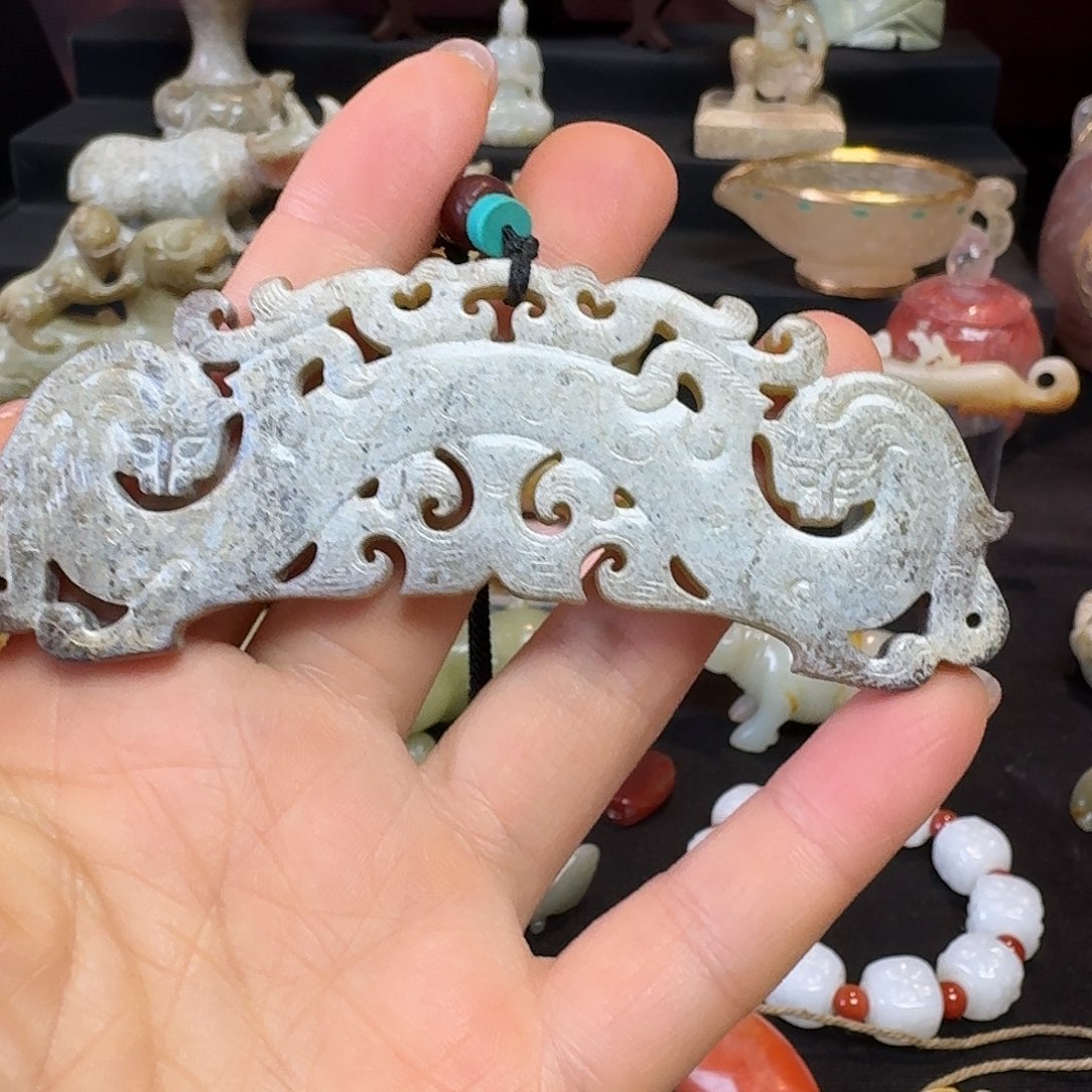 和田玉挂件未镶嵌凡*