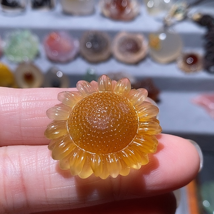 玛瑙/玉髓未镶嵌吊坠(不含链)