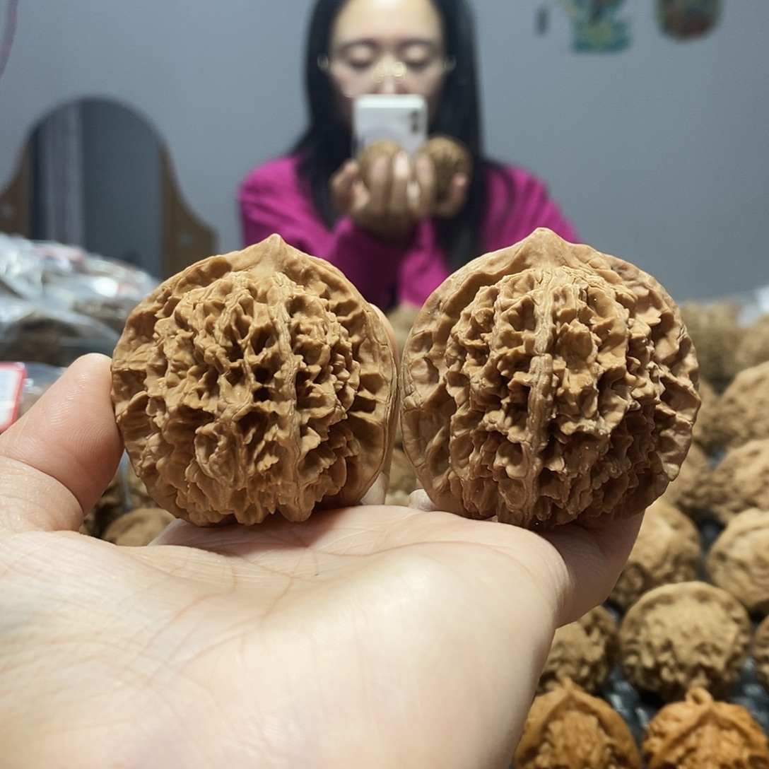 吊坠桃核中国大花48