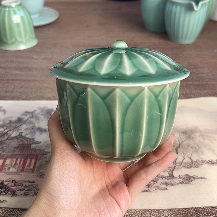 小米茶器龙泉青瓷