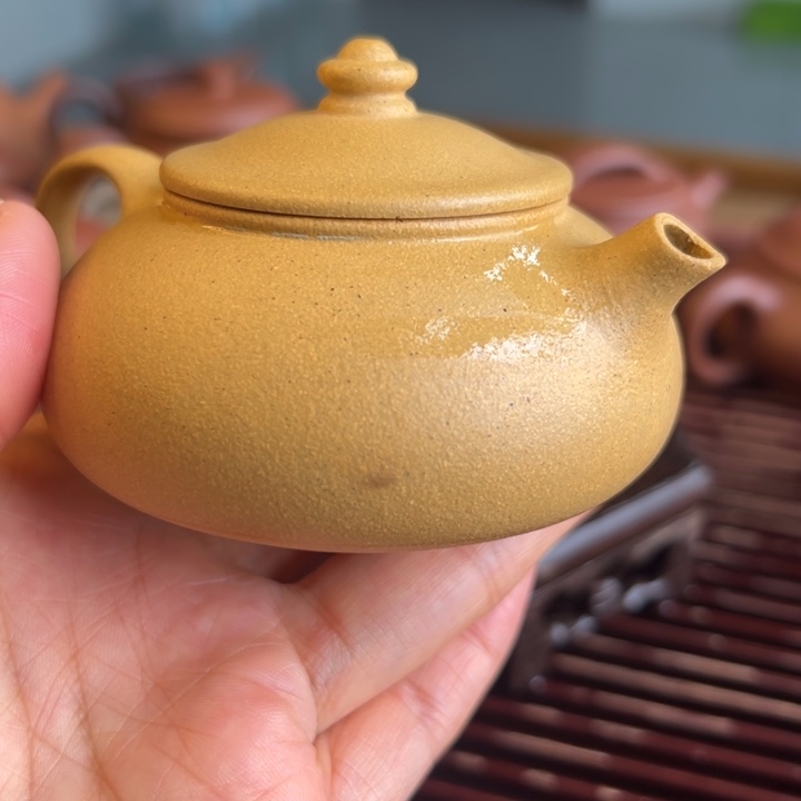 茶案紫砂黄金花泥寒江150c