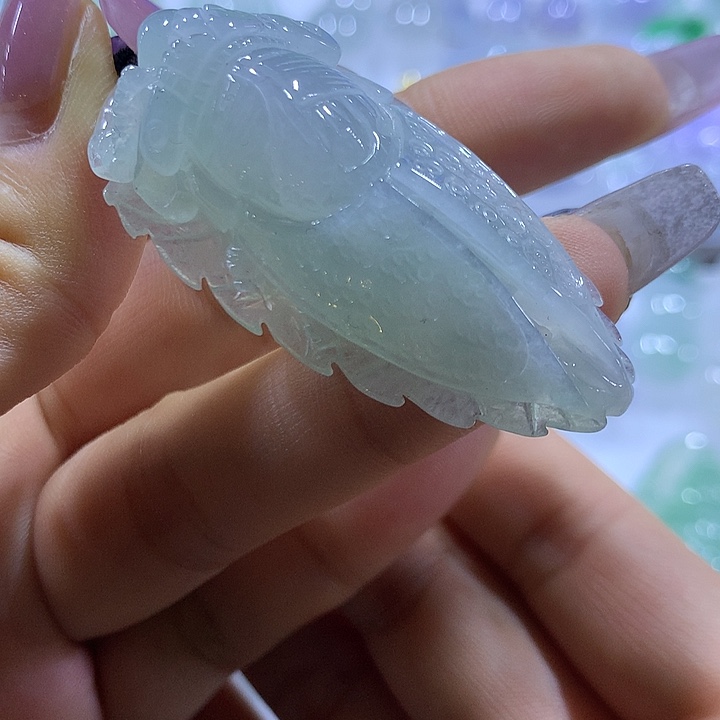 翡翠未镶嵌颈饰天然翡翠A货吊坠