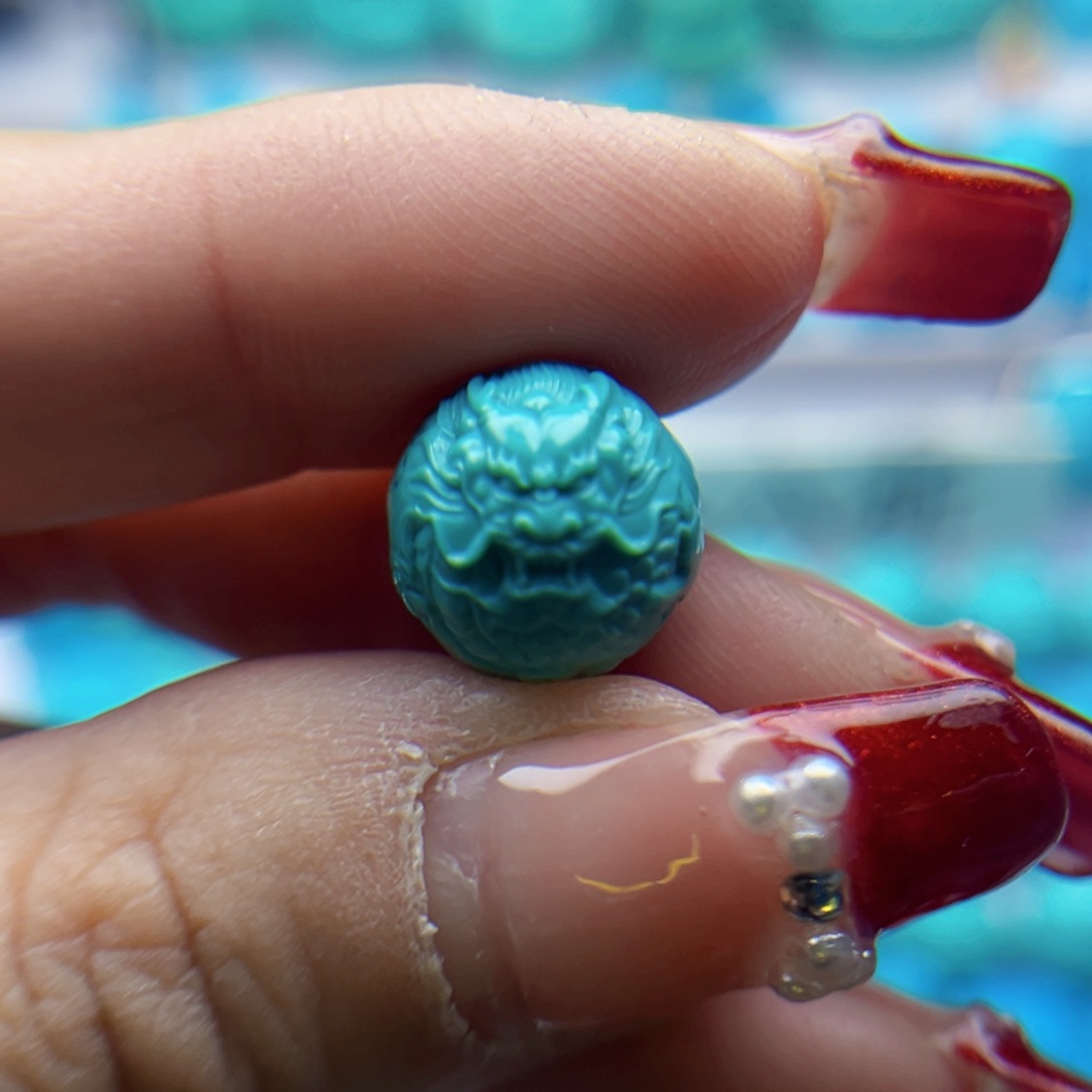 绿松石雕刻未镶嵌