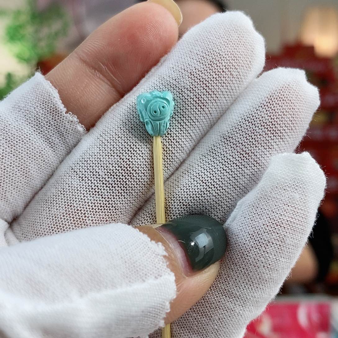 绿松石珠宝奇石未镶嵌