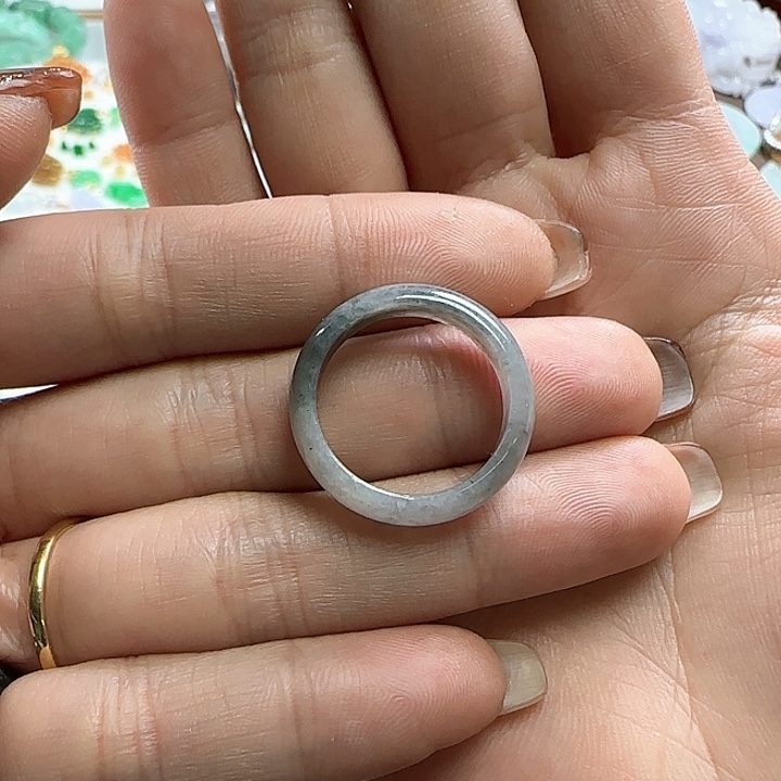 翡翠颈饰未镶嵌戒圈圈口18