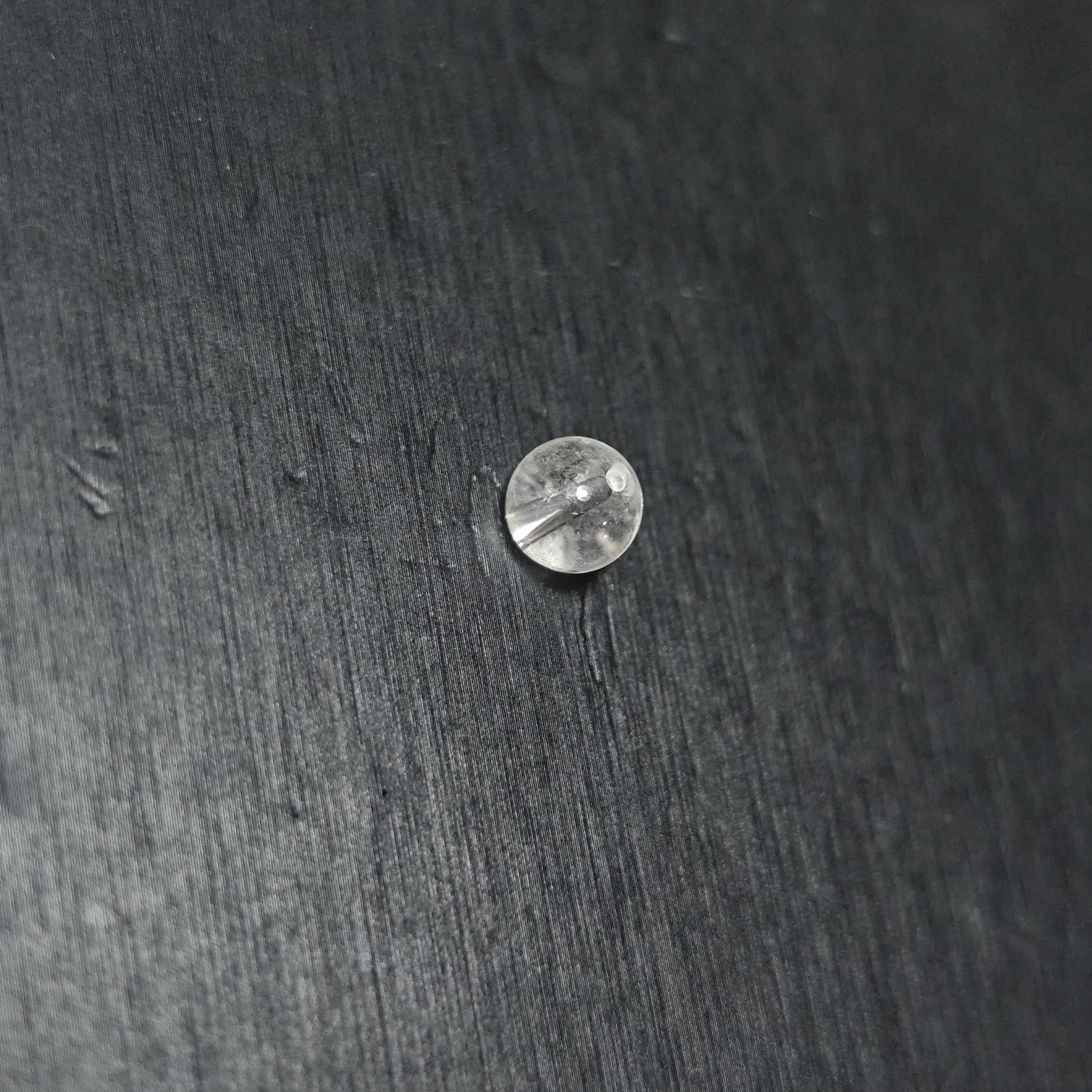 天然白水晶裸珠DIY散珠通孔直播间补差价误乱拍