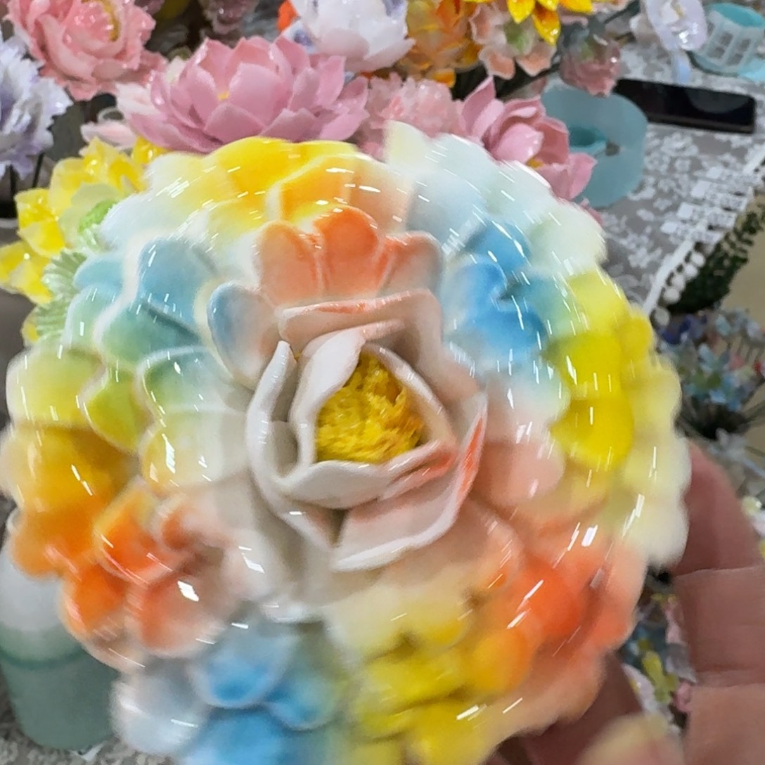 瑕疵1905 陶瓷花拍满20元发货，退款拉黑