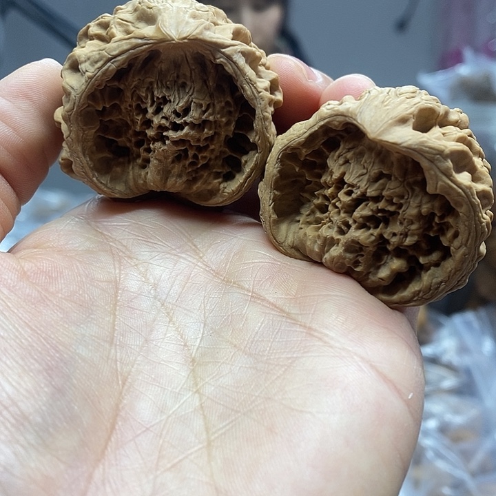 文玩核桃把件43蛇头