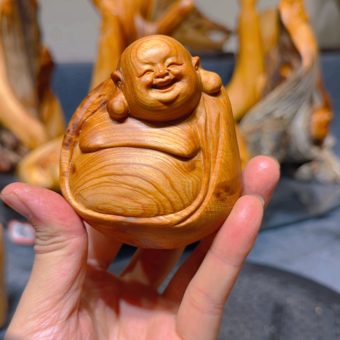 柏木（崖柏）崖柏手把件摆件