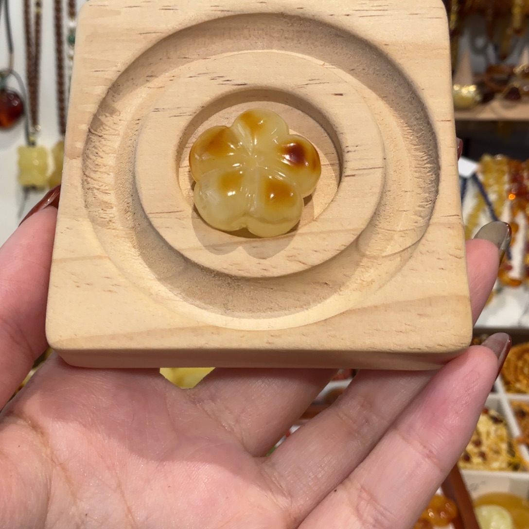 莎***～树脂非金属小花花