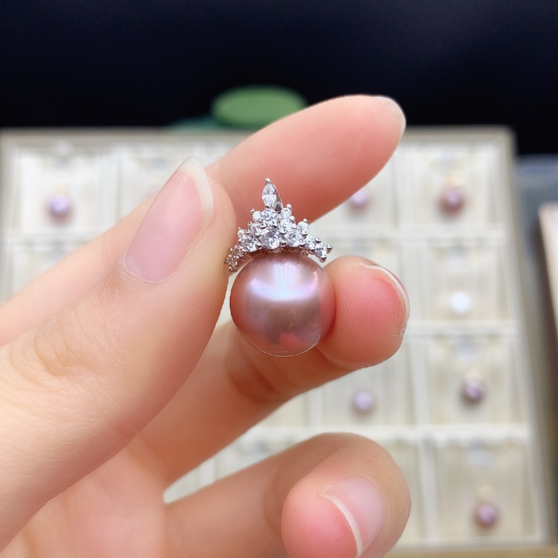 淡水珍珠颈饰合金