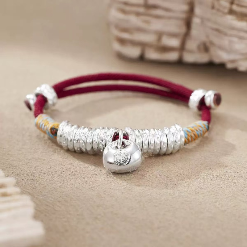 贵姐精品银手镯(无礼盒)249-1