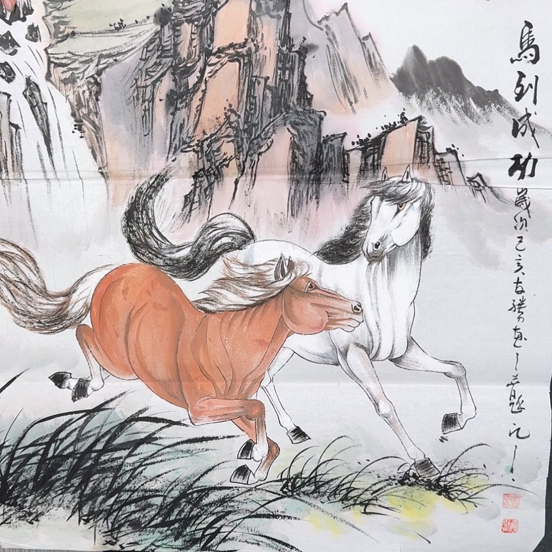 纯手绘的好看作品