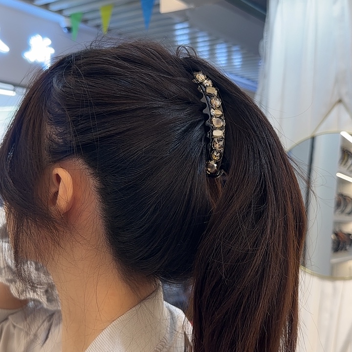 三醋酯纤维小的满转香蕉夹-37