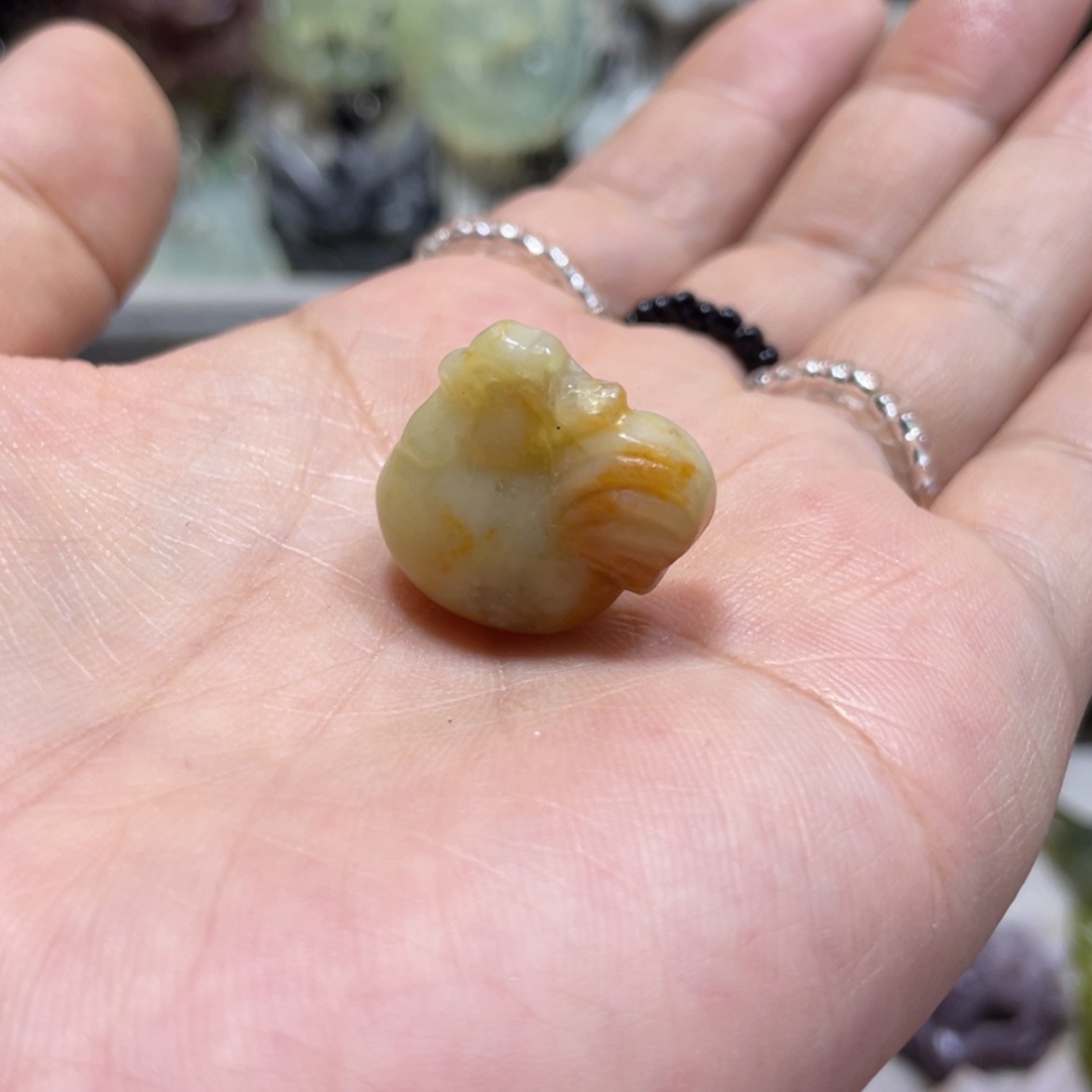 【闪购商品】岫玉颈饰未镶嵌48吊坠