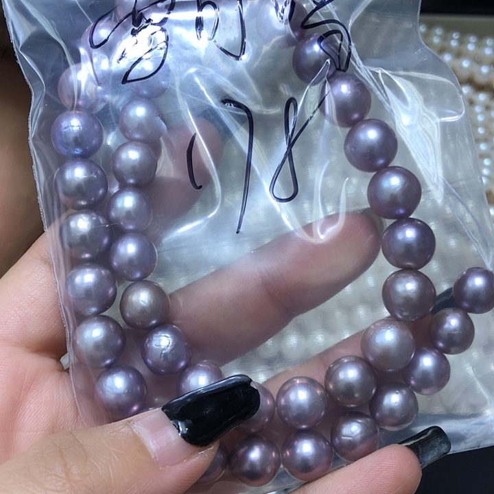 大理石磁石天然妈妈链