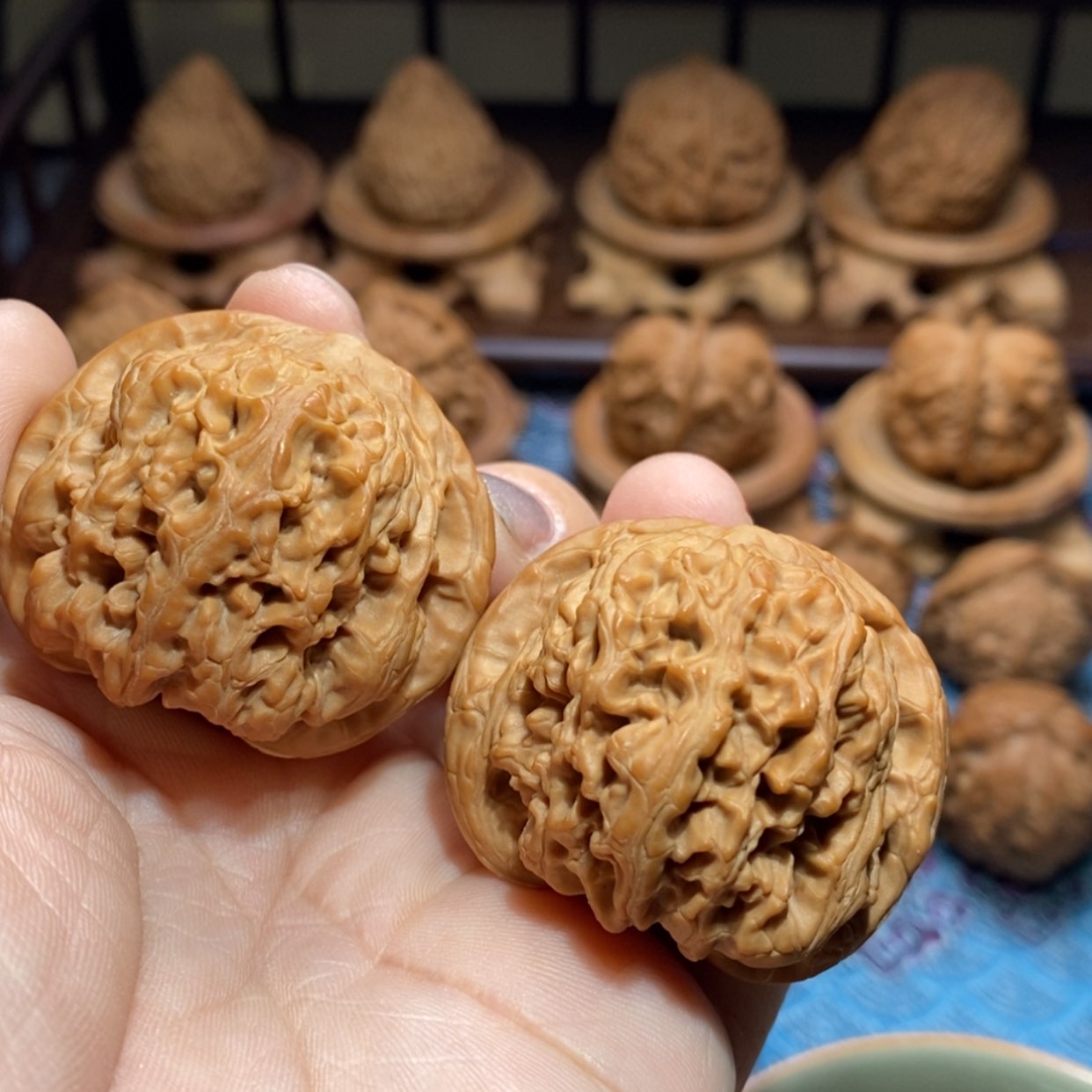 【闪购商品】文玩核桃吊坠龙洞峪