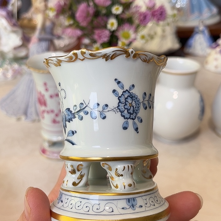 杯欧洲中古瓷器摆件