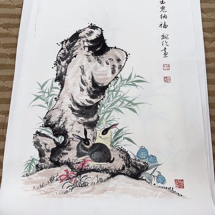 国画花鸟等多种鸟类和70.45