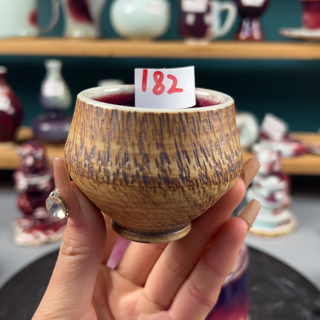 瓷片全品无暇主人杯纯手工