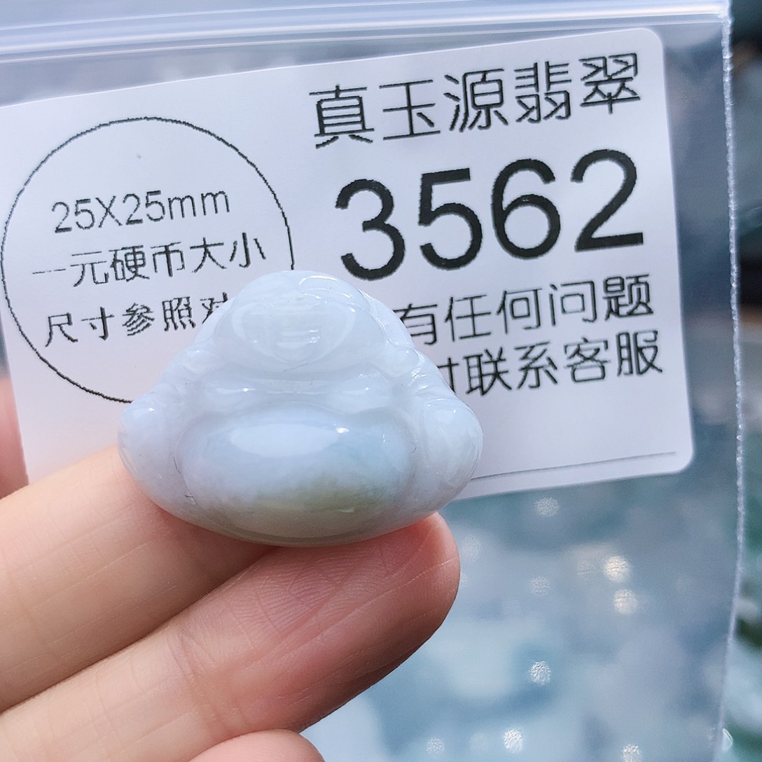 翡翠颈饰未镶嵌3562。