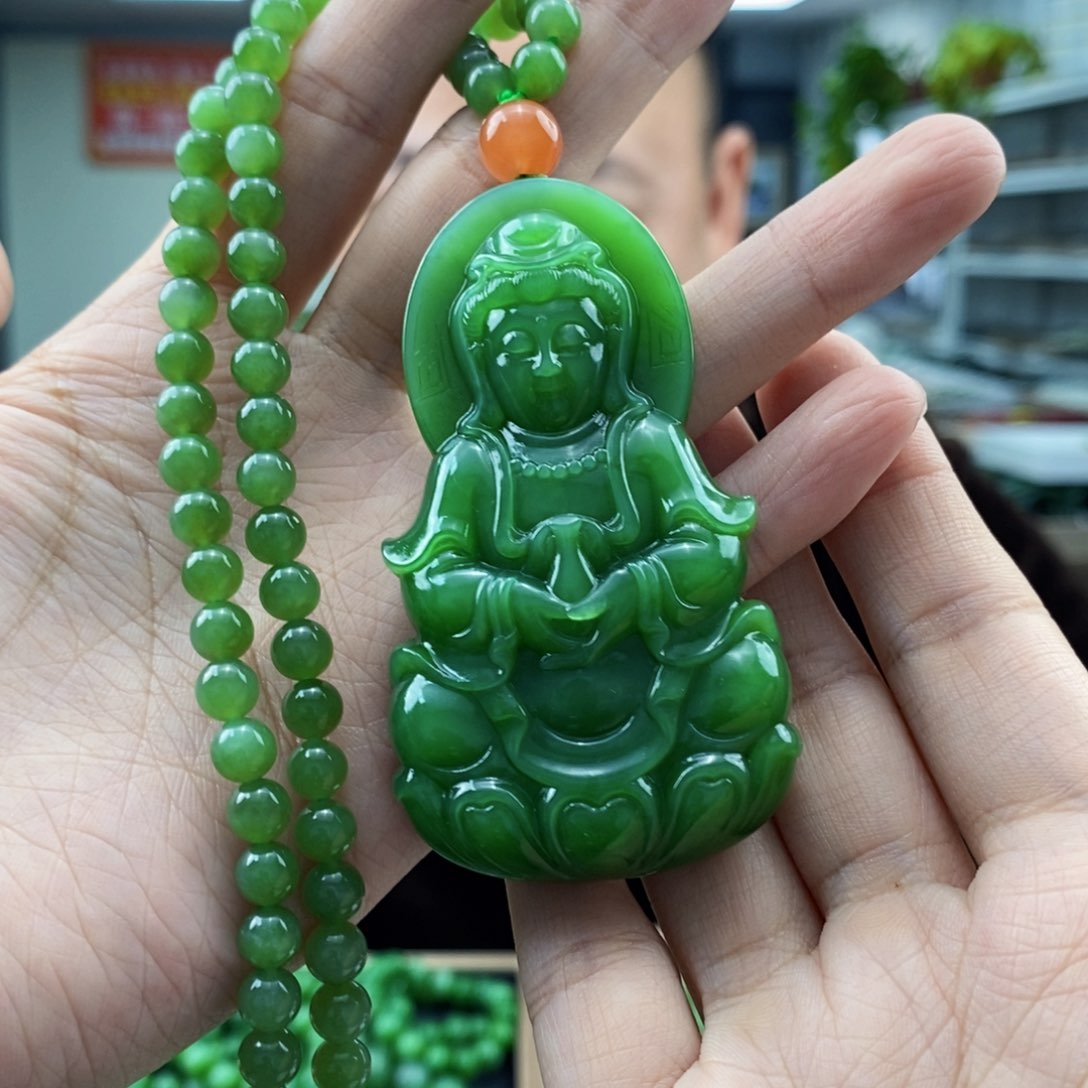 和田玉颈饰未镶嵌多样性发货 拍一发一