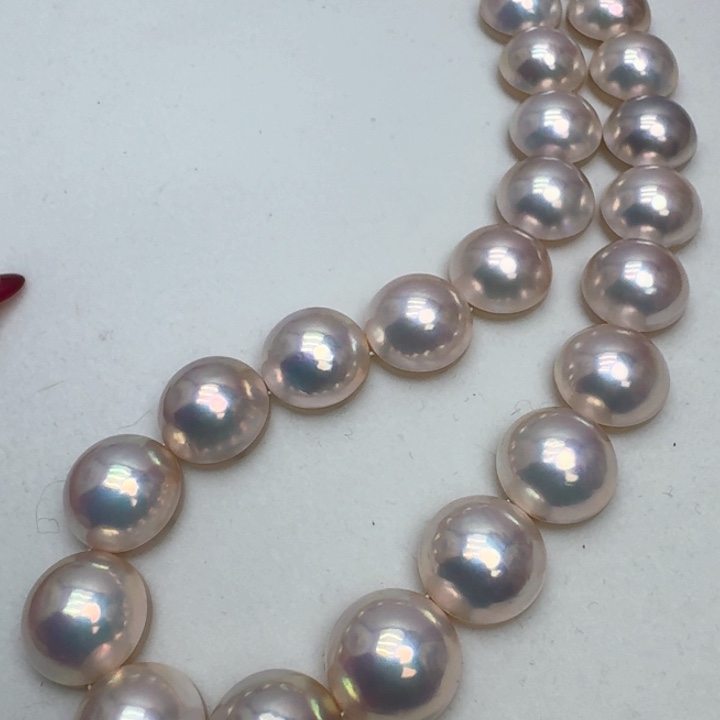 拼合珍珠（马贝珠）颈饰未镶嵌