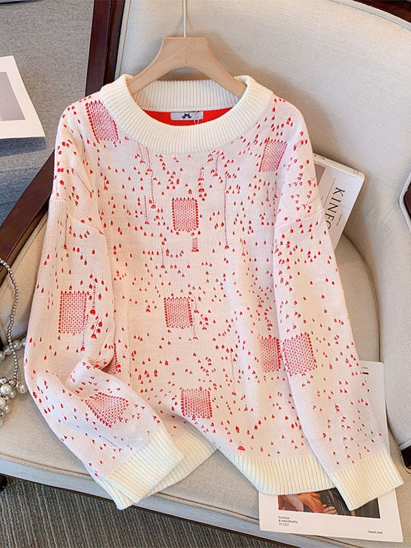 大码孕妇装260斤胖MM孕妇装学院风毛衣2024冬新款保暖针织衫上衣