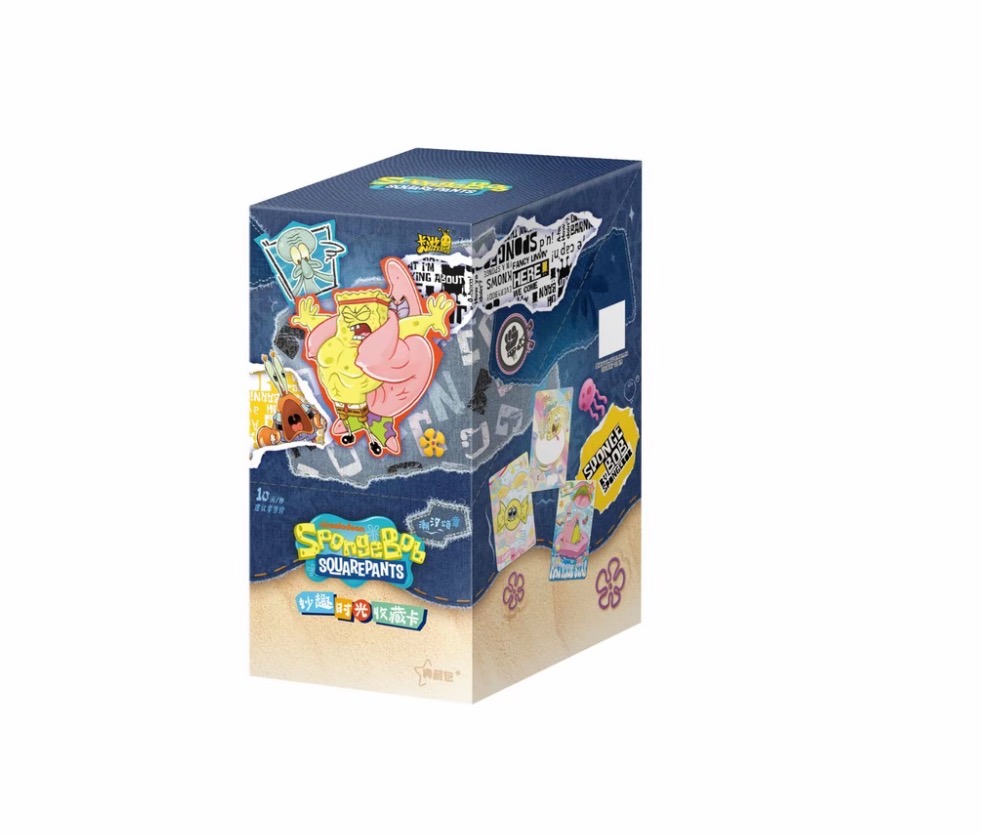 （新人浮浮）卡游-海绵宝宝-趣味时光收藏卡