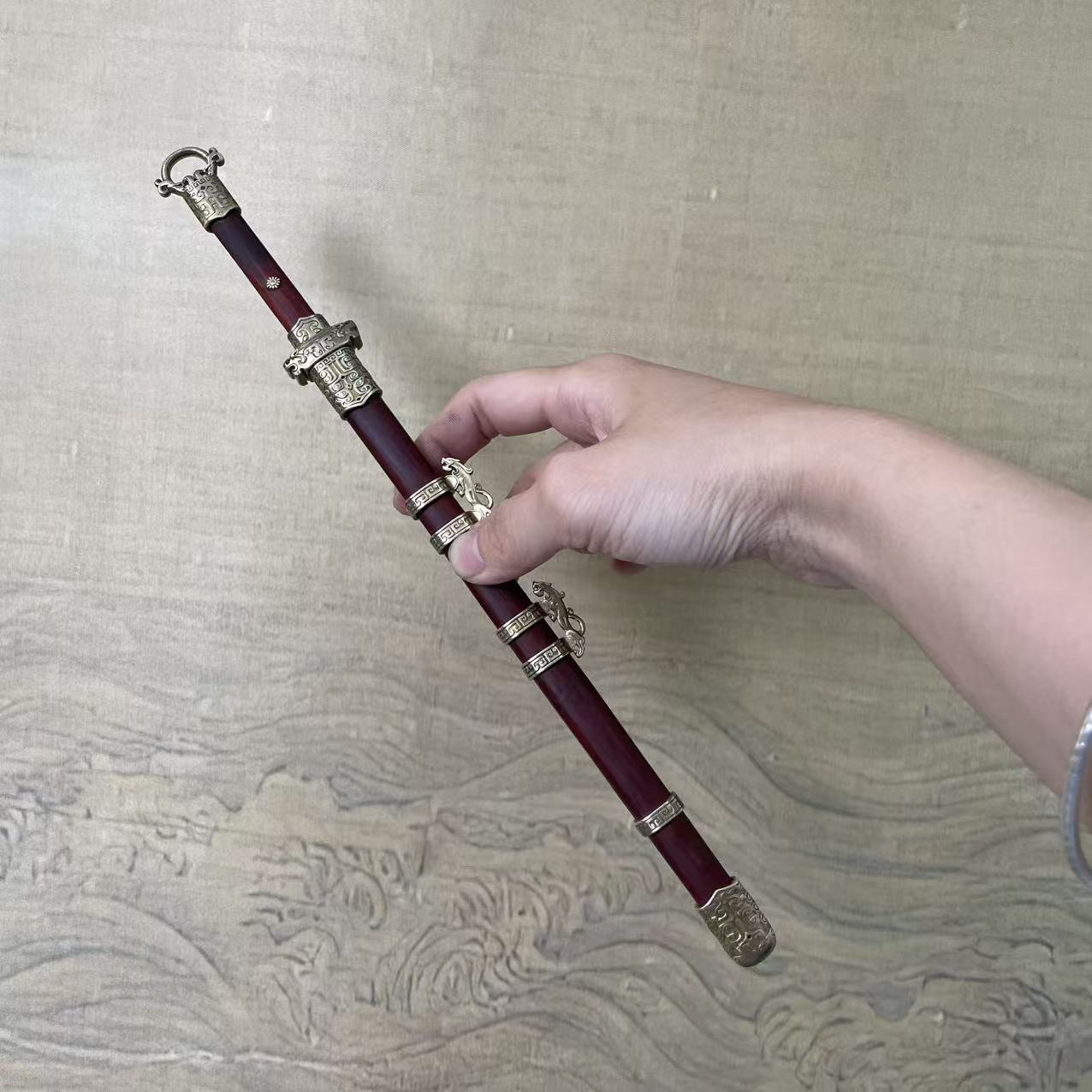 【大凉唐剑】剑微兵器1:4模型未开刃