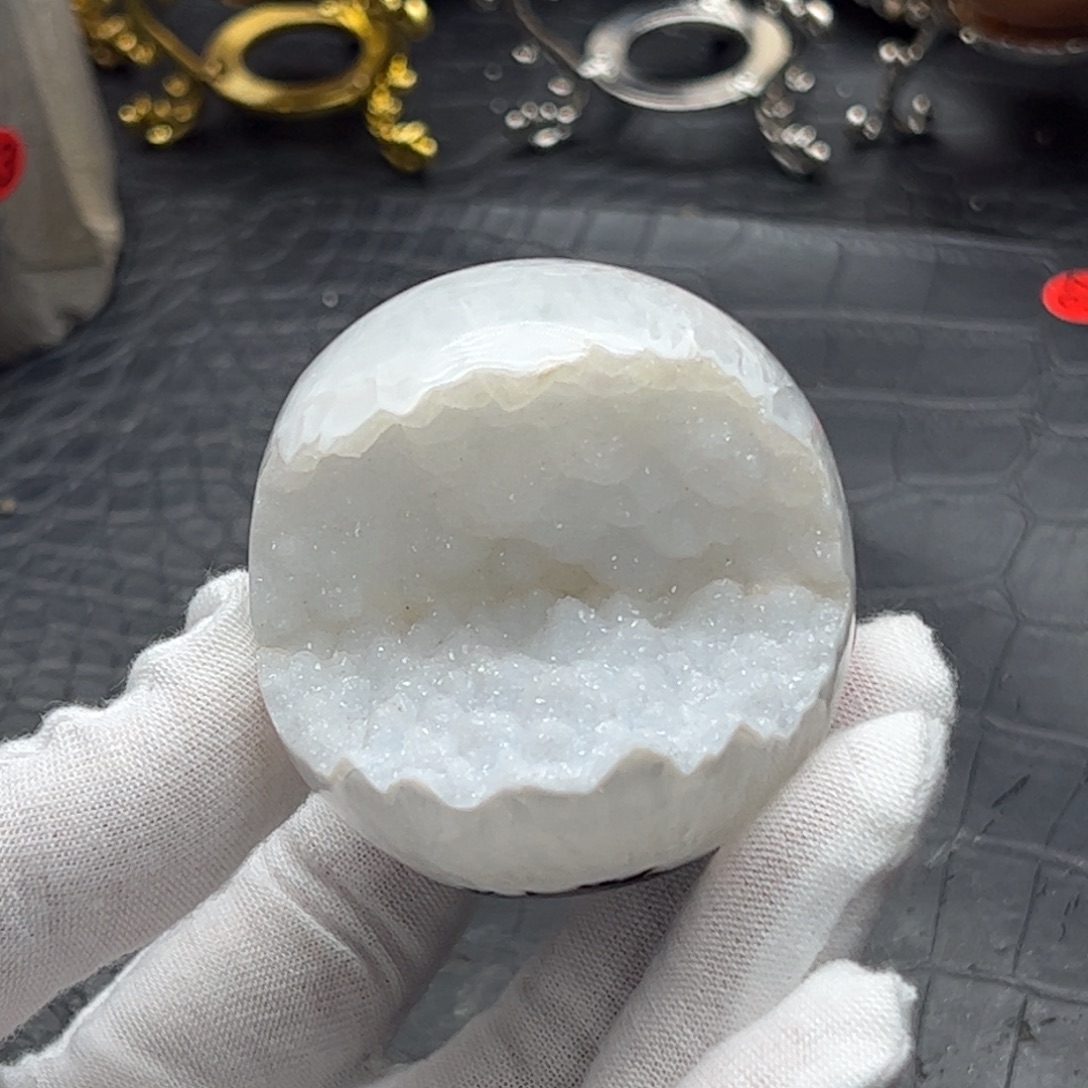 珠宝半成品水晶未镶嵌超润牙软开口笑22