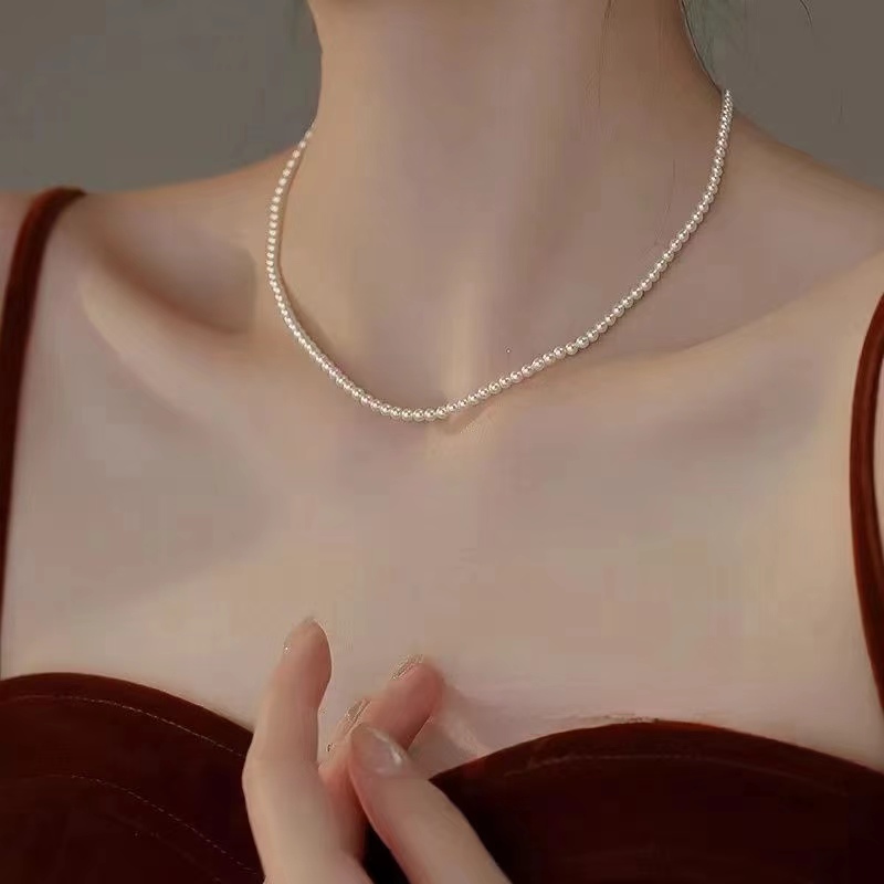 吊坠925银仿珍珠  【经典永恒 】项链302