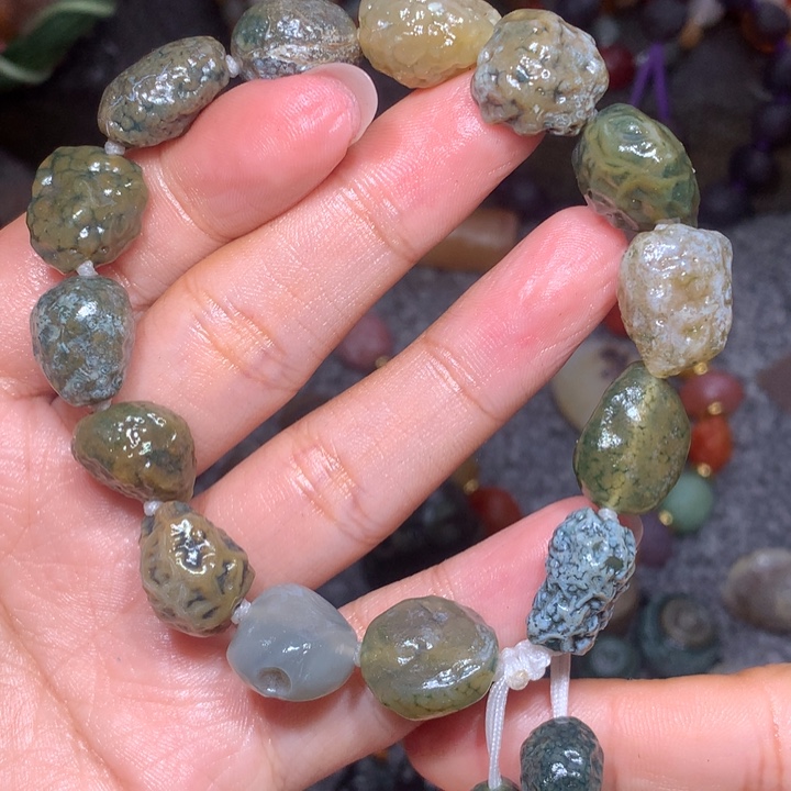 玛瑙/玉髓未镶嵌珠宝半成品