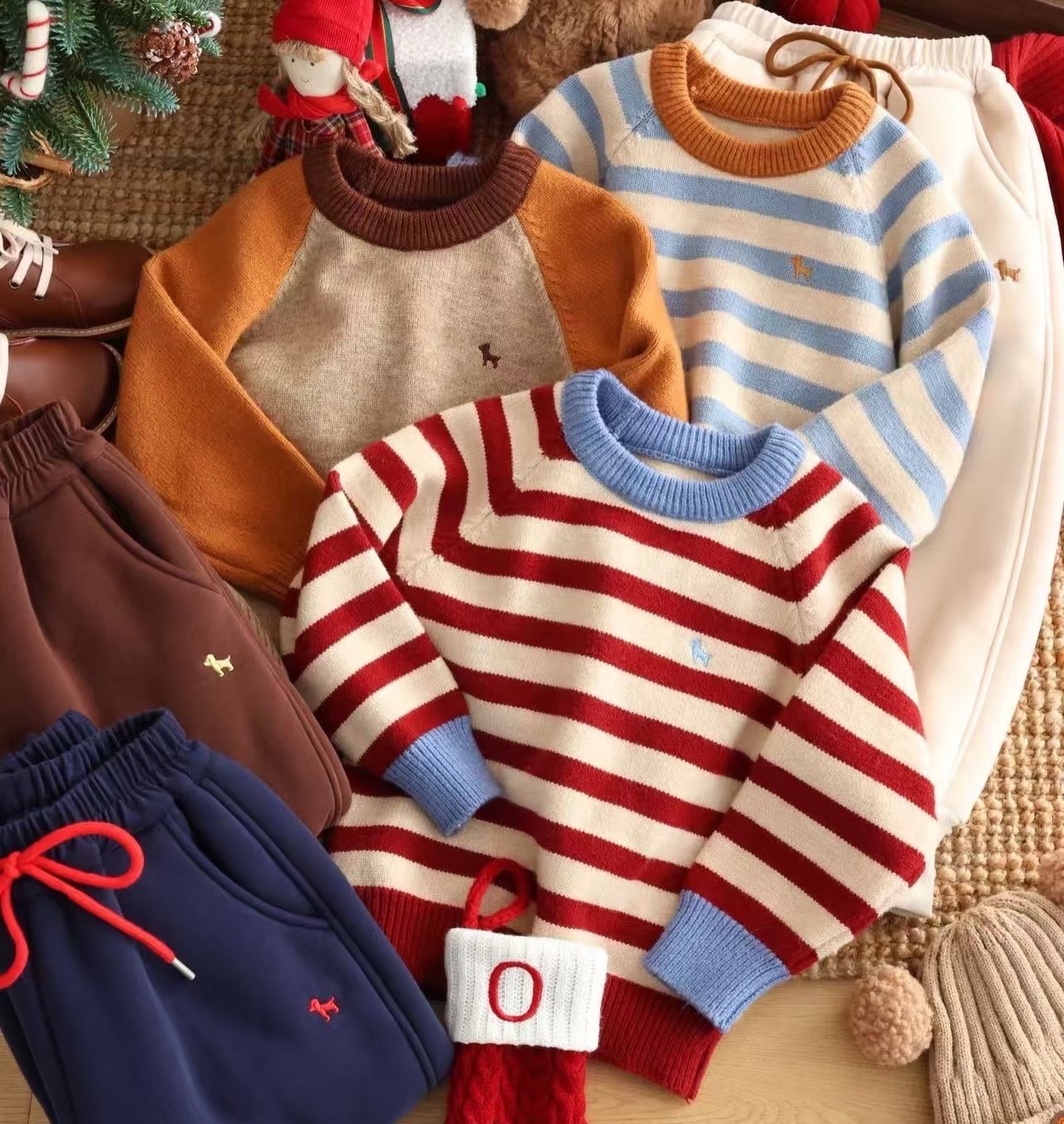 韩国品牌童装 套装裙子