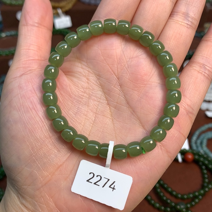 未镶嵌手链和田玉2274