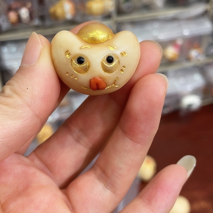 无事牌非洲檀香象牙果元宝