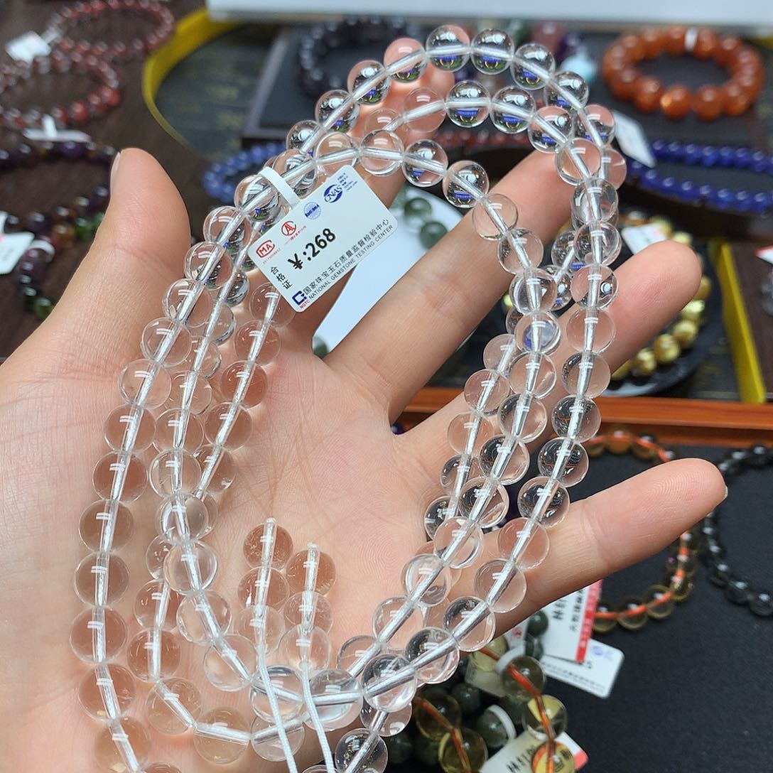 水晶手链未镶嵌手链