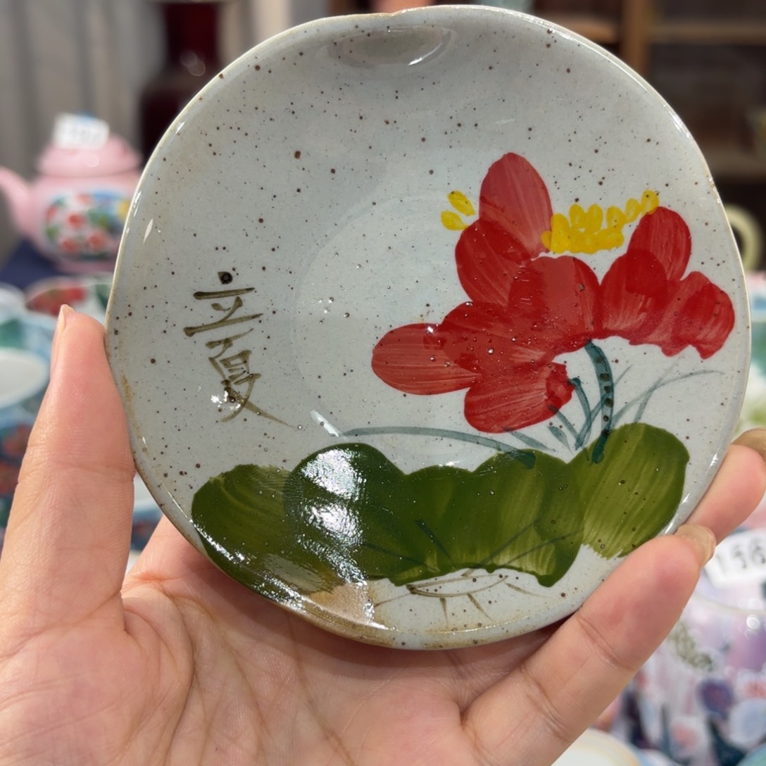 景德镇手绘高温釉下彩陶瓷茶具