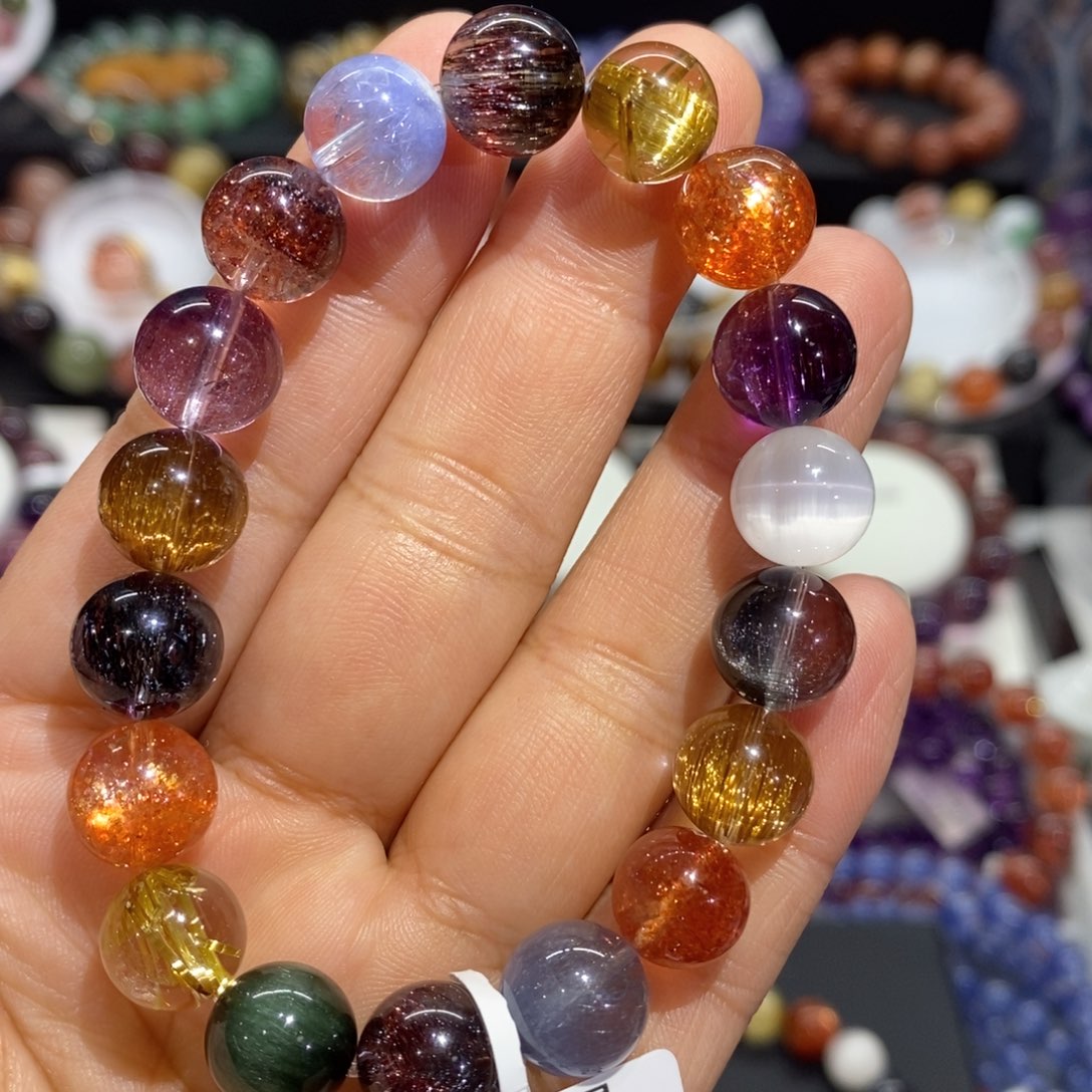 水晶手串未镶嵌多宝10