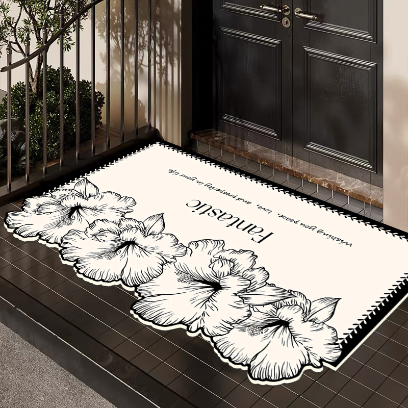 玄关入户门禁脏地垫卫生间吸水地垫脚垫硅藻泥吸水洗手间浴室耐脏