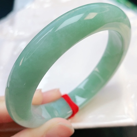 未镶嵌手镯翡翠55圈口081460